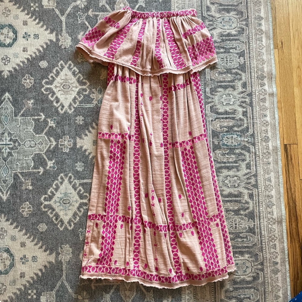 Free People off shoulder midi dress